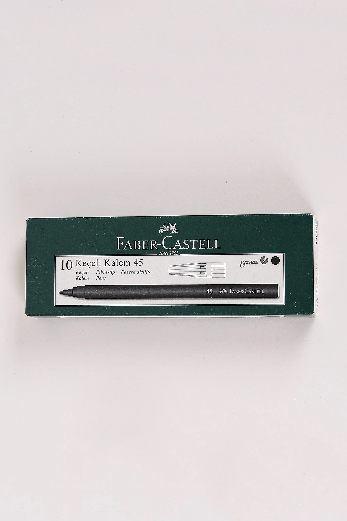 Siyah Faber Castell Keçeli Kalem 10'lu 456952