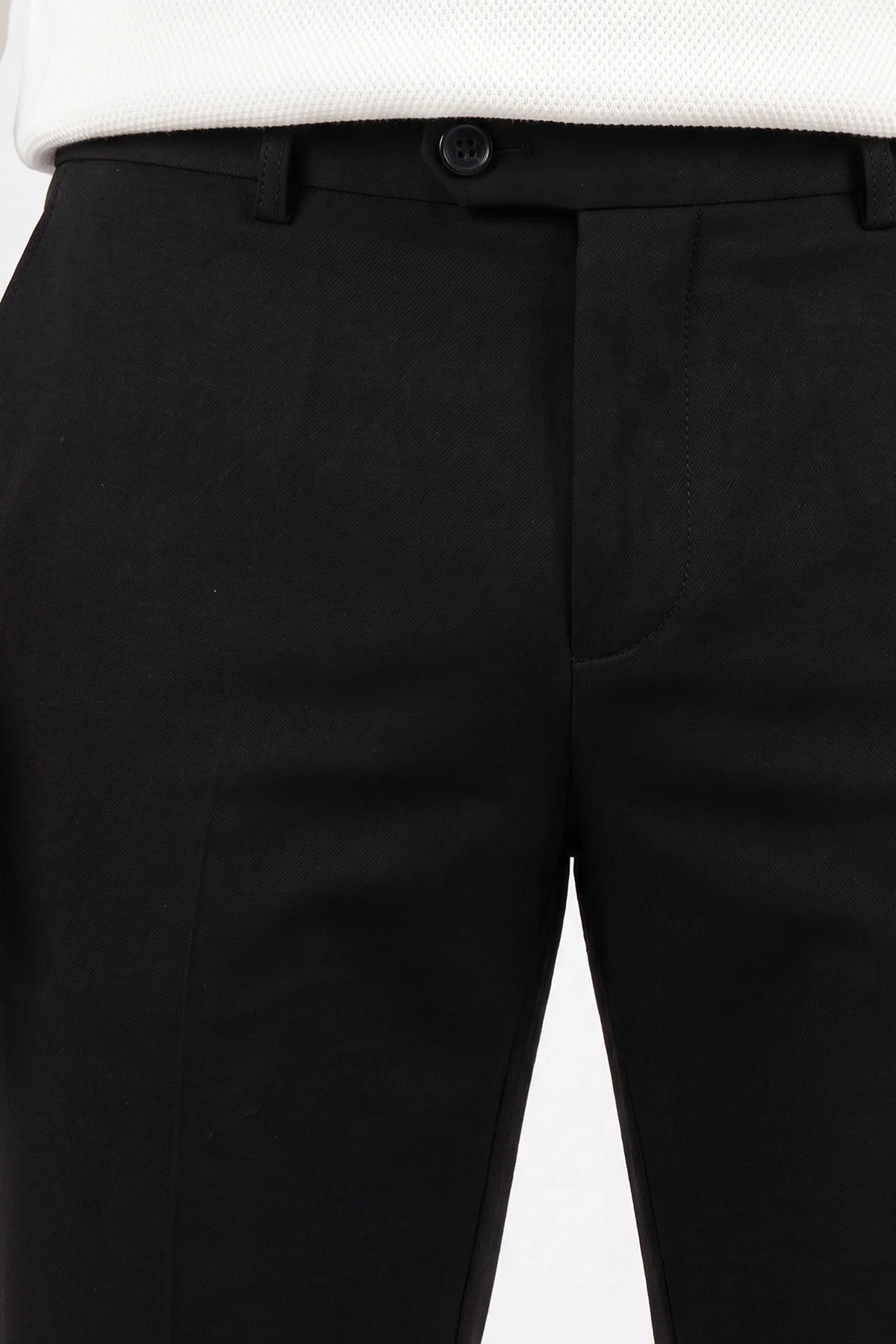 Siyah Gabardin Erkek Pantolon 491674