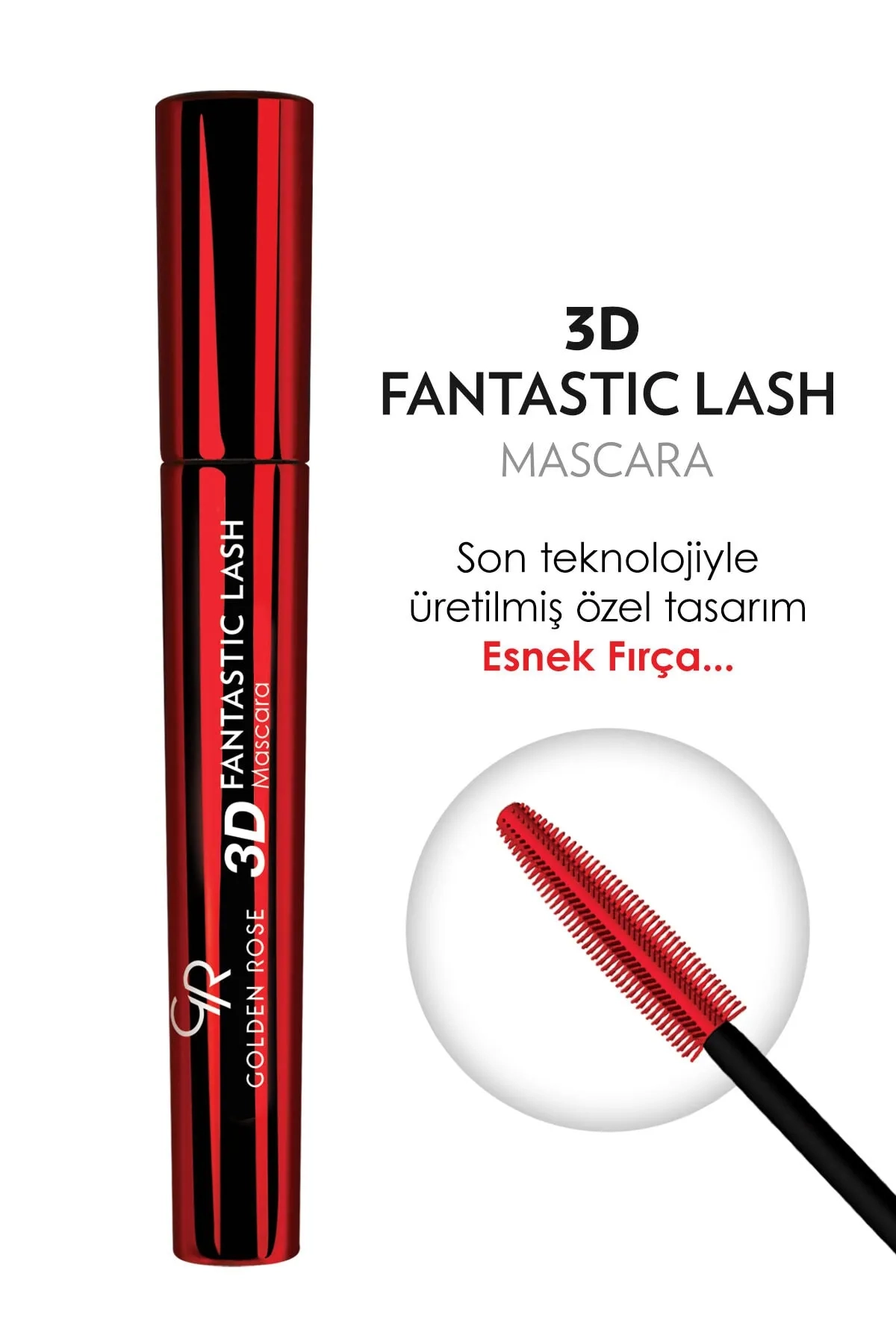 Siyah Golden Rose 3D Fantastic Lash Maskara 294837