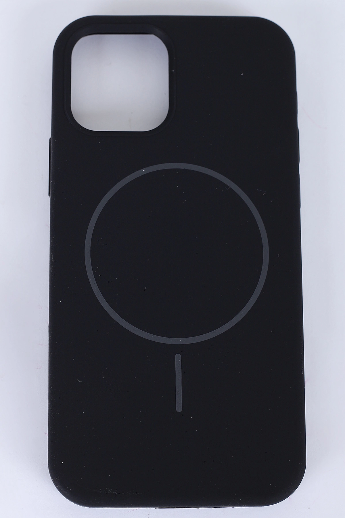 Siyah İPhone 14 Uyumlu Capsule Serisi Soft Tpu Slikon Telefon Kılıfı 390135