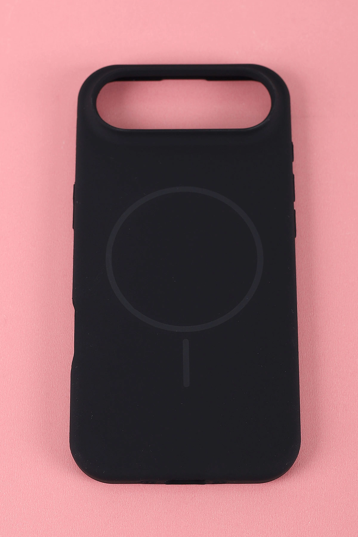 Siyah İPhone 17 Air Uyumlu Capsule Serisi Soft Tpu Slikon Telefon Kılıfı 411868