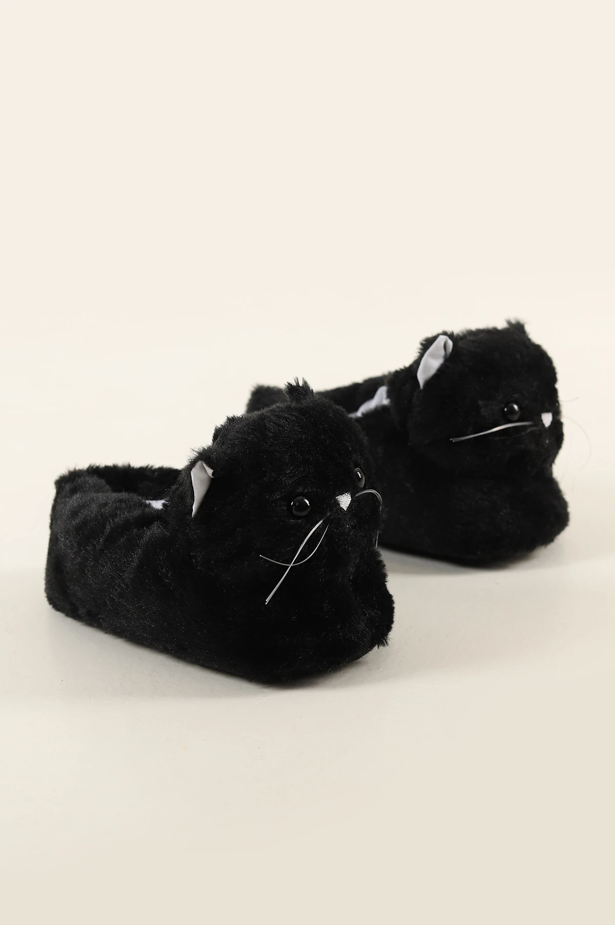 Siyah Kedi Detaylı Panduf 226975