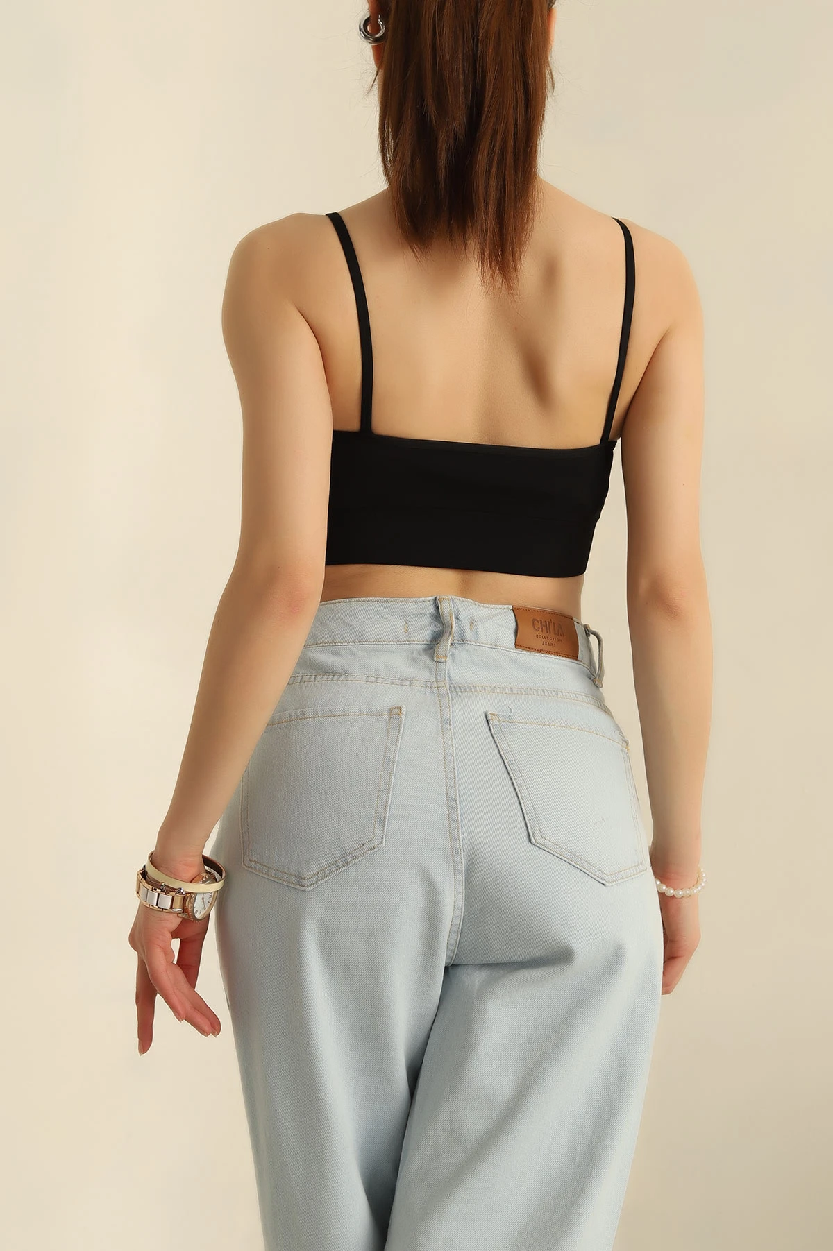 Siyah Pedli Likralı Büstiyer 271545