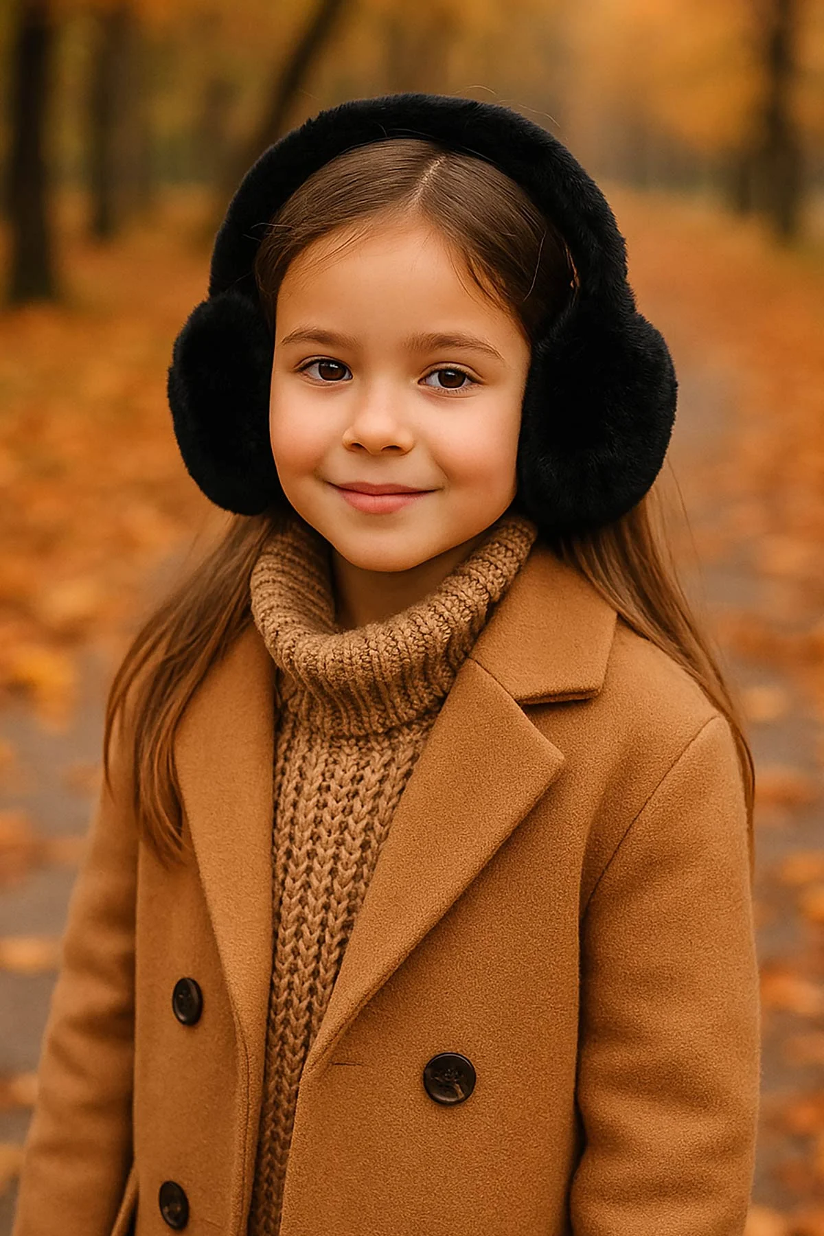 Siyah Peluş Kulaklık 410731