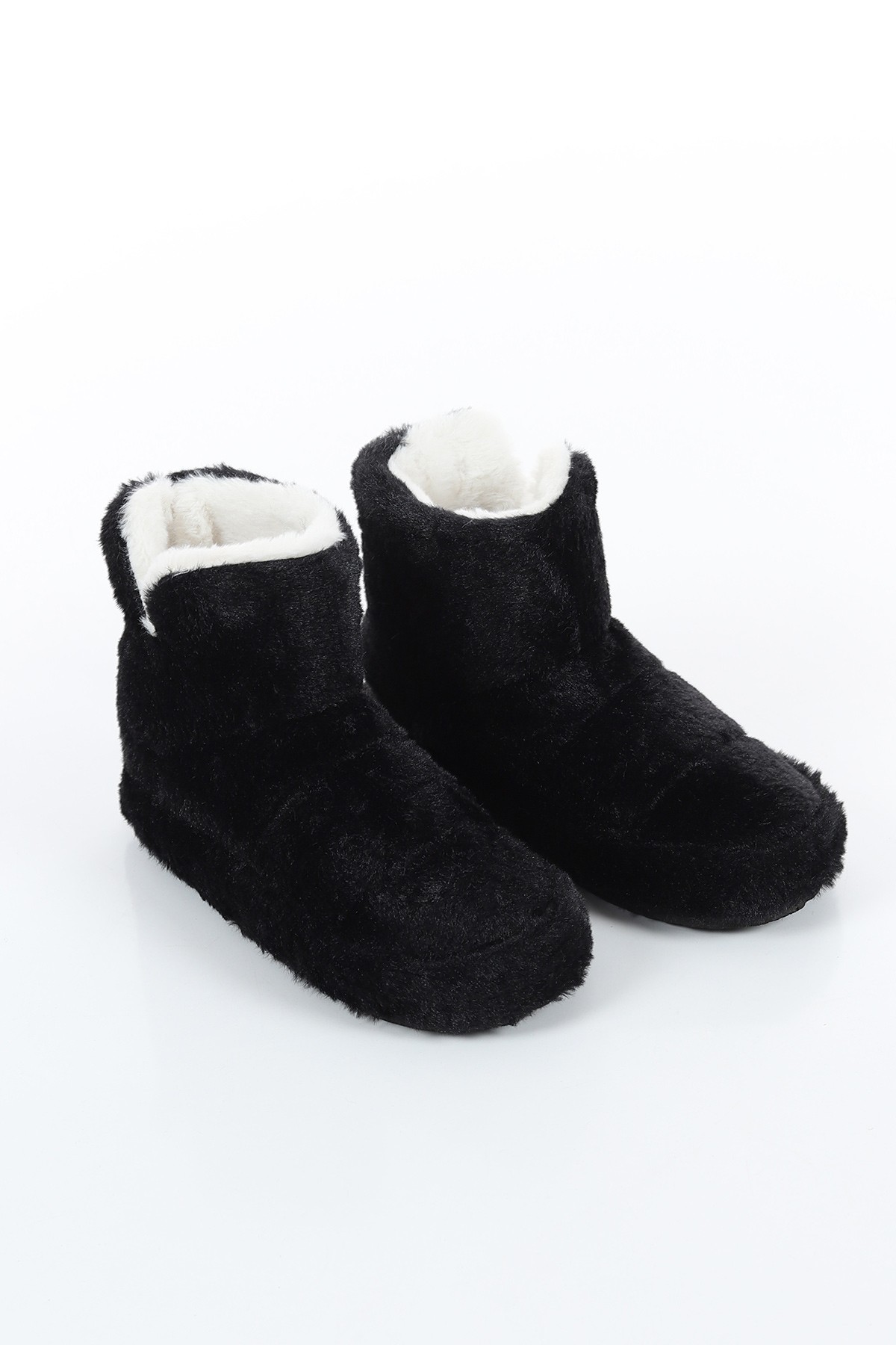 Siyah Peluş Panduf 209770