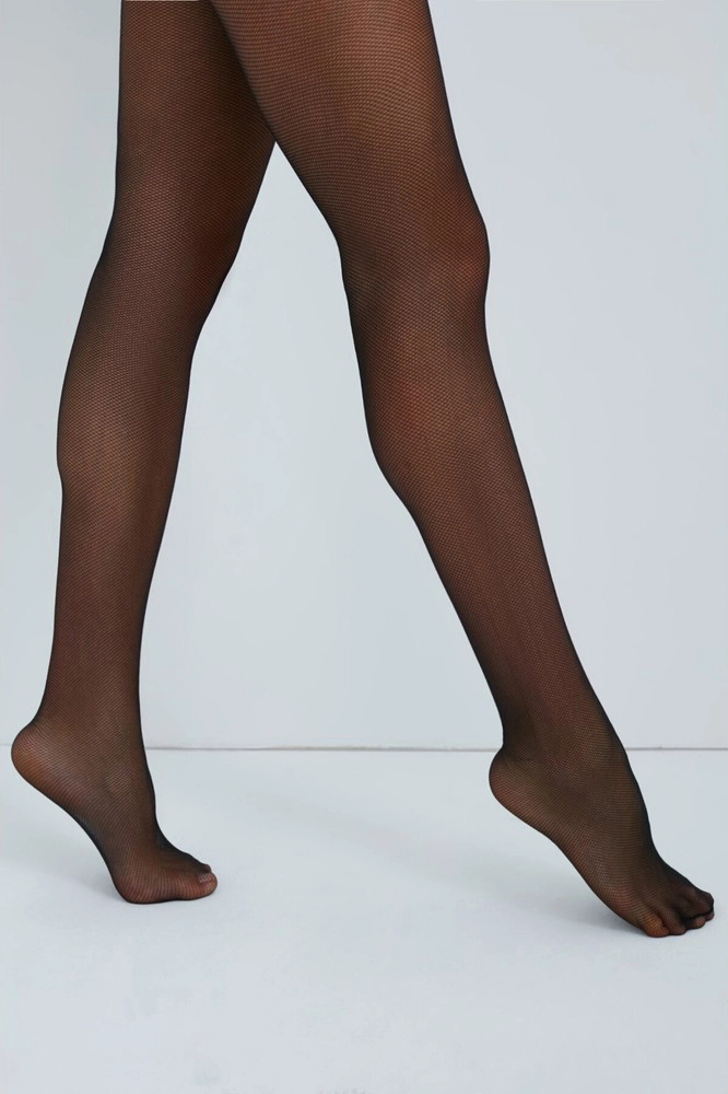 Siyah Penti Fashion Tights 15DEN Tül Külotlu Çorap 281456