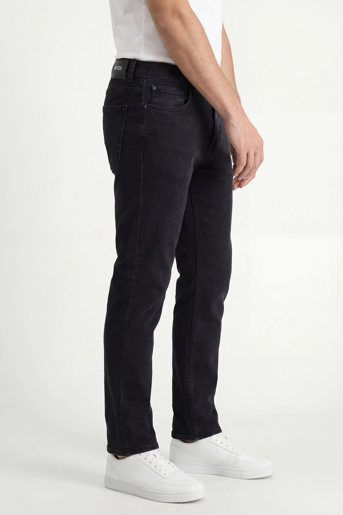 Siyah Regular Fit Erkek Kot Pantolon 430886