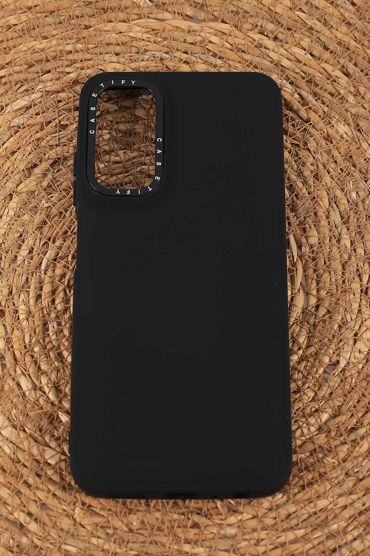 Siyah Samsung A05S Kabarcık Serisi Şık Silikon Telefon Kılıfı 418649