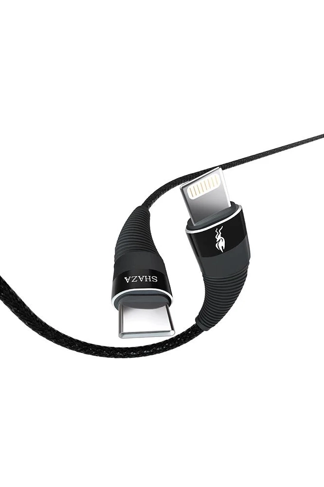 Shaza Apple iPhone Lightning To TYPE-C PD 5A 100W Örgülü Hızlı Şarj ve Data Kablosu 2 Metre 291980