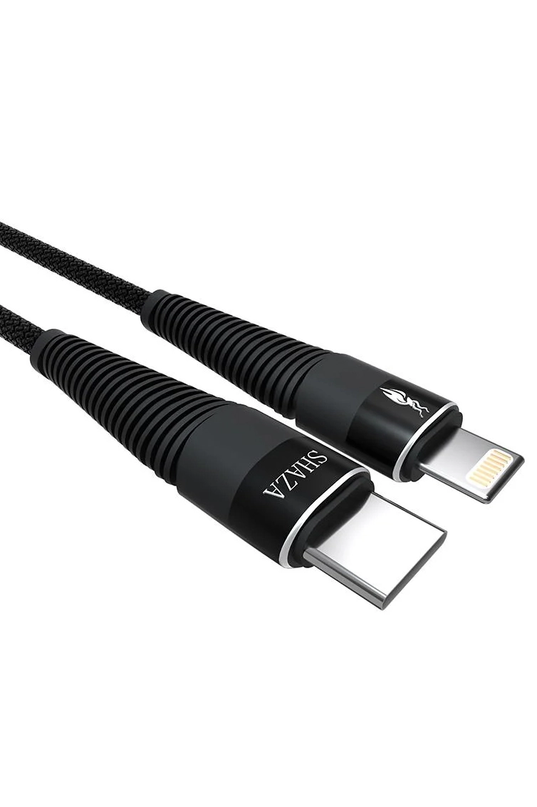 Shaza Apple iPhone Lightning To TYPE-C PD 5A 100W Örgülü Hızlı Şarj ve Data Kablosu 2 Metre 291980