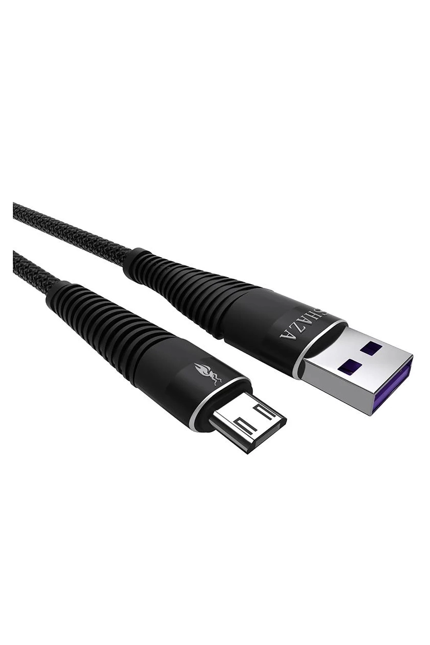 Shaza USB MİCRO 5A 100W Örgülü Hızlı Şarj ve Data Kablosu 2 Metre 291975