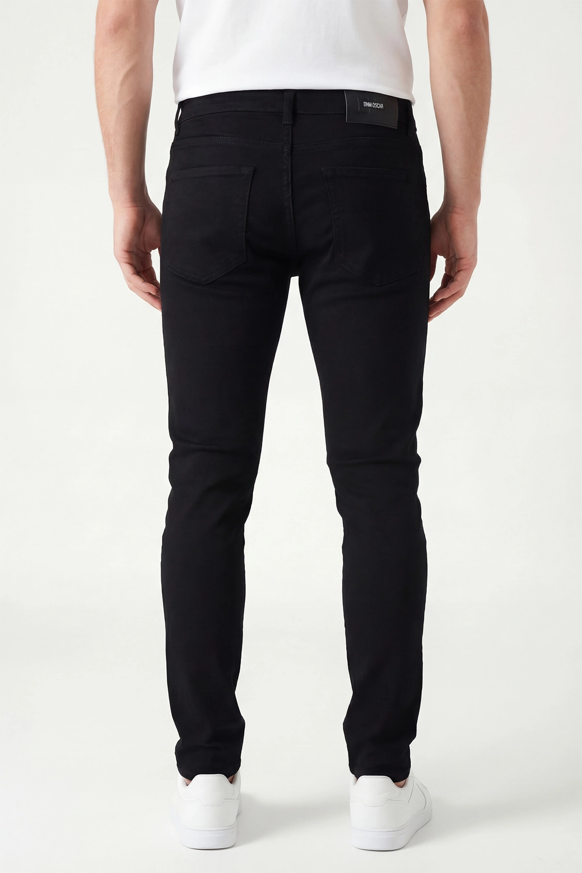 Siyah Skinny Fit Erkek Kot pantolon 433666