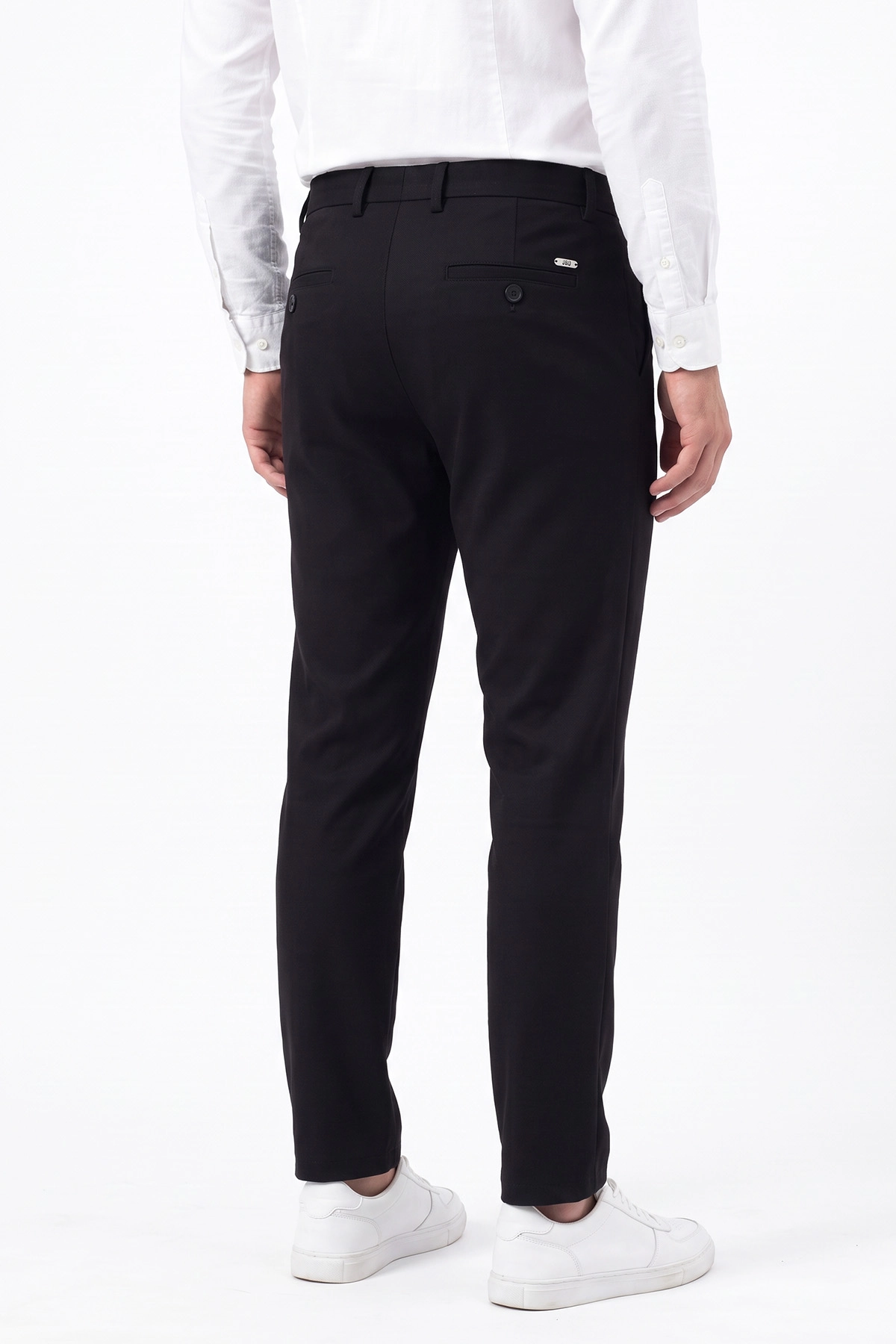 Siyah Slim Fit Cep Detaylı Erkek Pantolon 493265