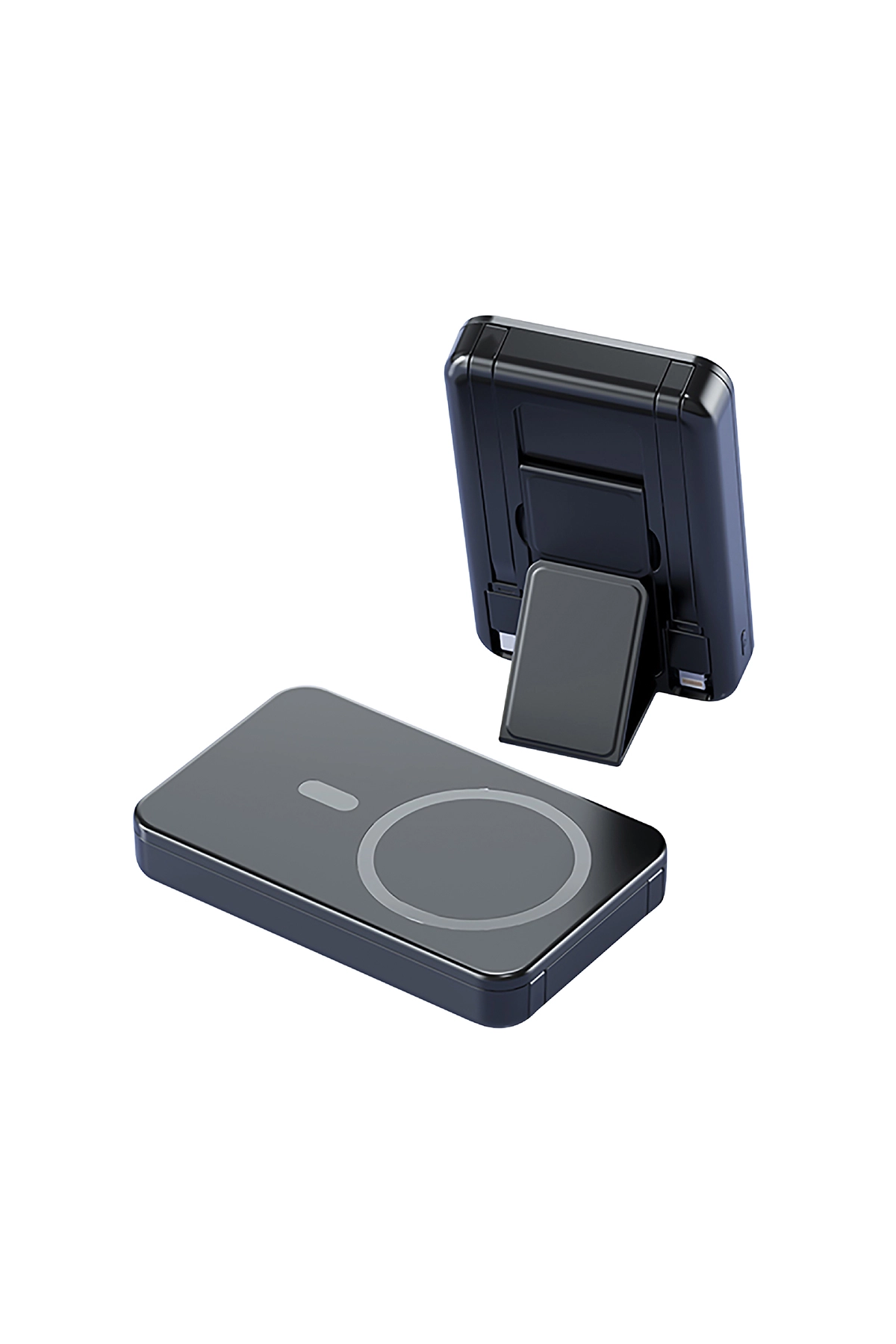 Pb Magsafe Android Siyah Sunix PB-47 Standlı PD Hızlı 22.5W 10.000 Mah Powerbank Apple ...