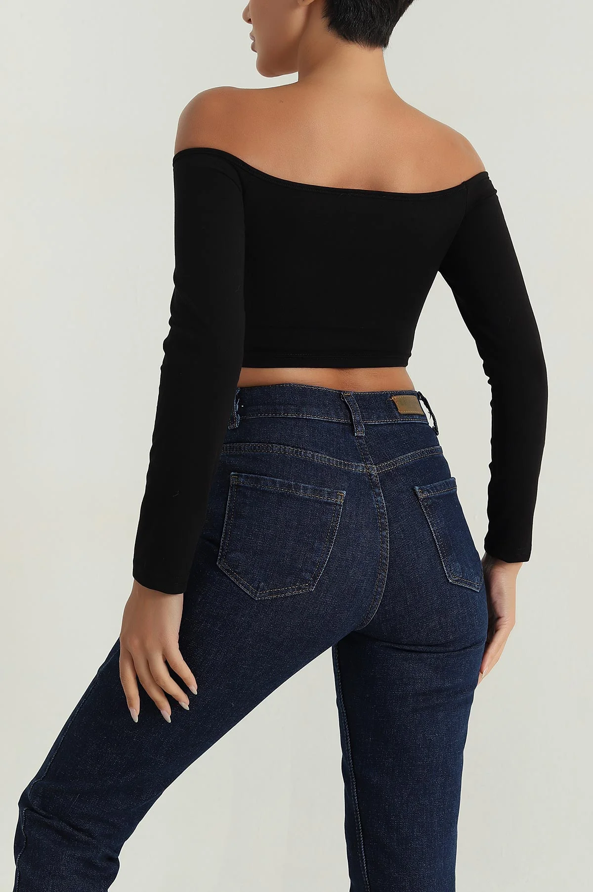 Siyah Süprem Kadın Bluz 387606