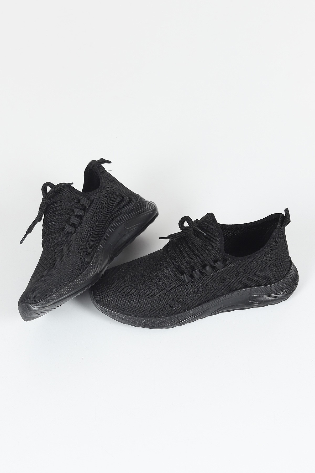 Siyah Triko Spor Ayakkabı 115028