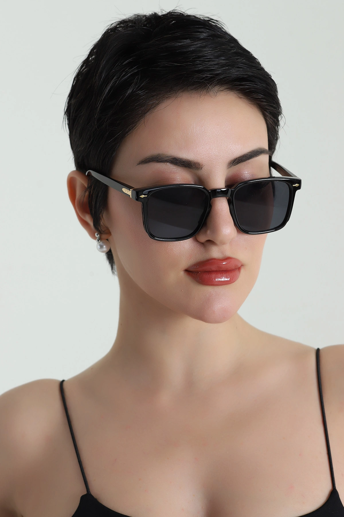 Siyah Uv400 Korumalı Unisex Güneş Gözlüğü (Kutulu) 454200