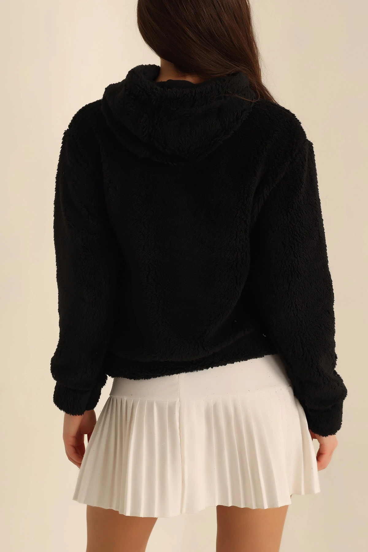 Siyah WellSoft Bayan Sweat 225949
