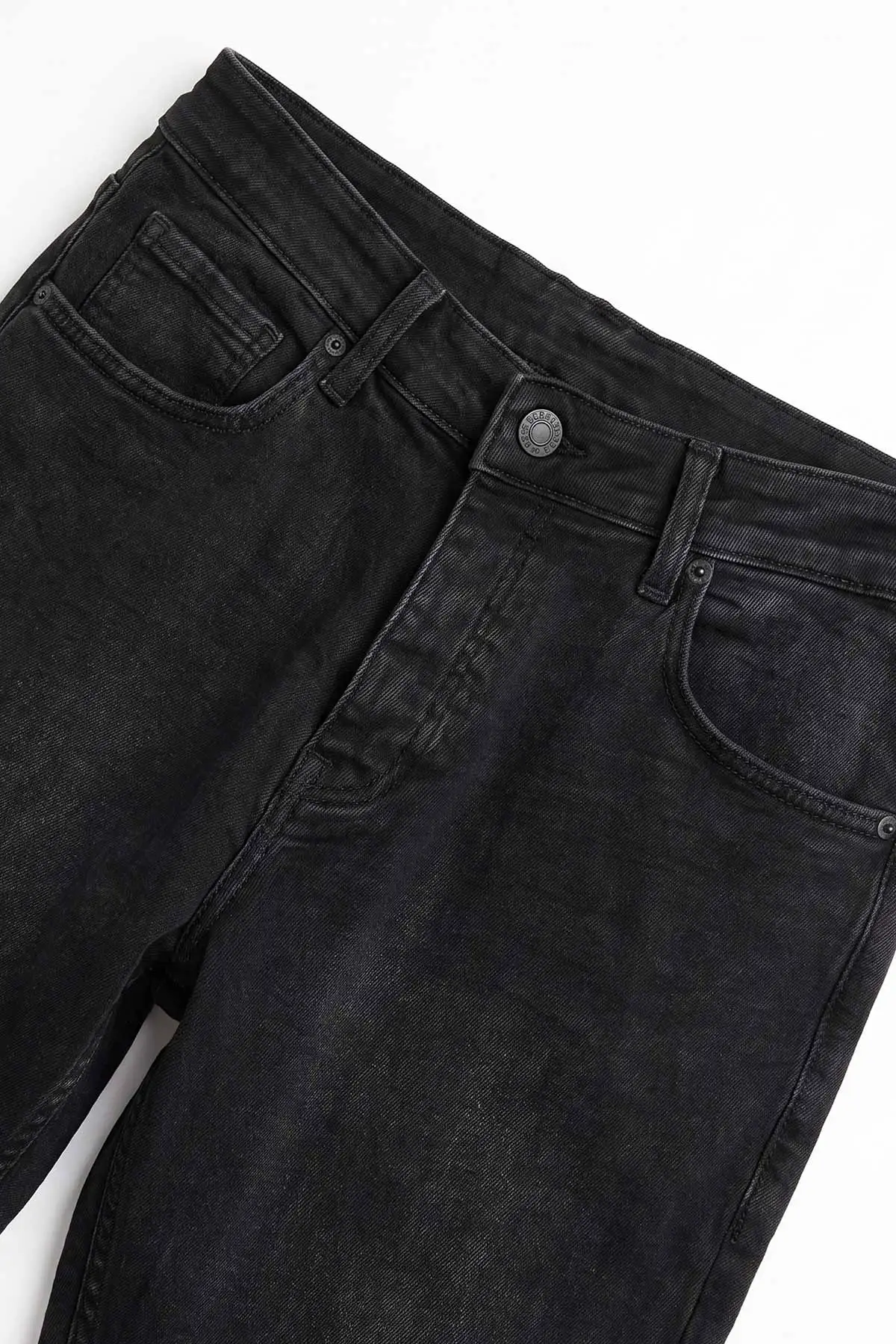 Siyah Yeni Sezon Cep Detay Likralı Erkek Kot Pantolon 497236