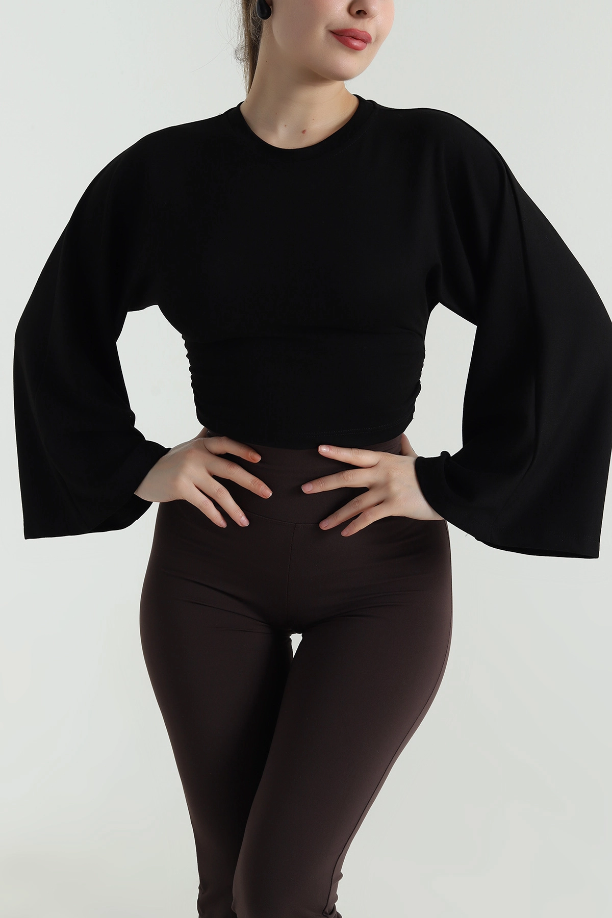Siyah Yeni Sezon Modal Kadın Bluz 496149