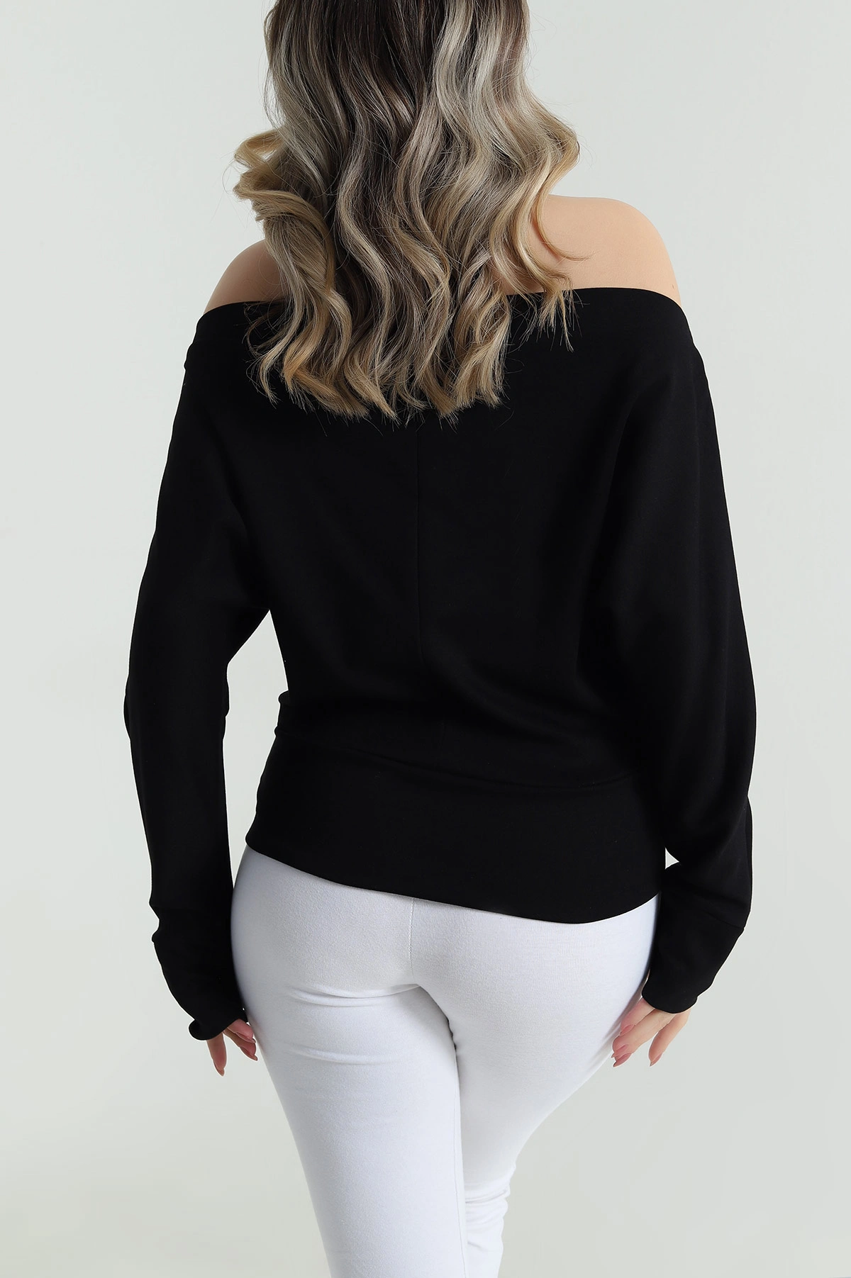 Siyah Yeni Sezon Oysho Kadın Bluz 487116