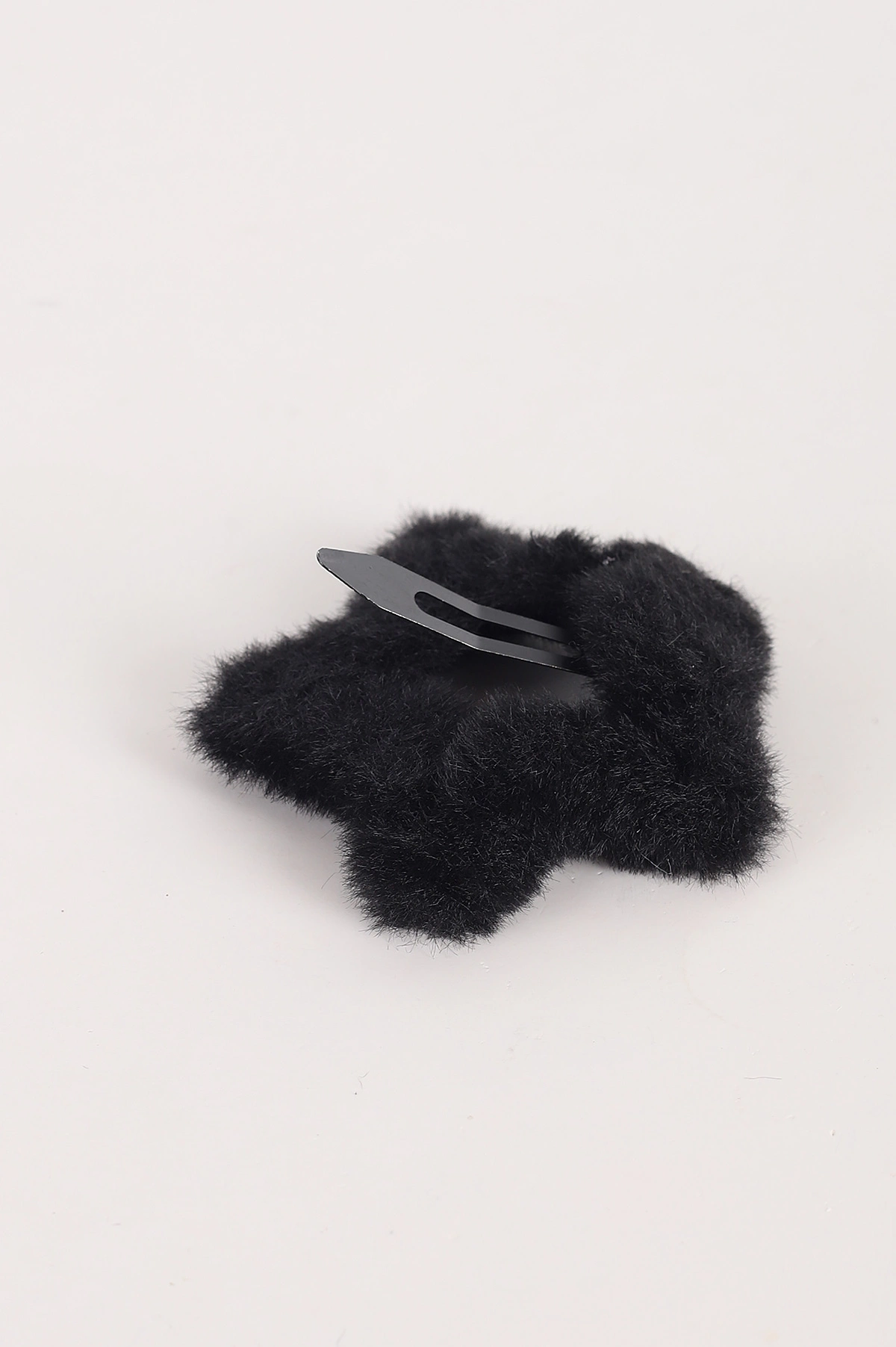 Siyah Yıldız Model Peluş Çıt Çıt Toka 364218