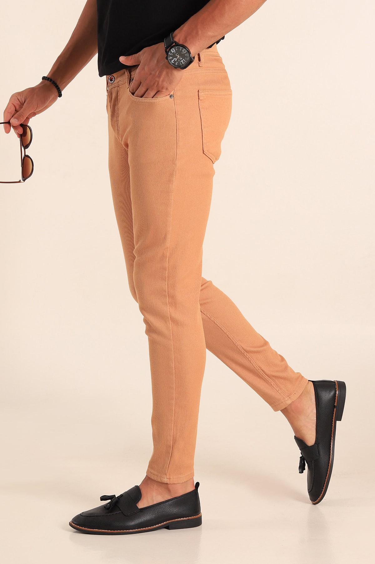 Skinny Gabardin Fit Likralı Erkek Kot Pantolon 180917