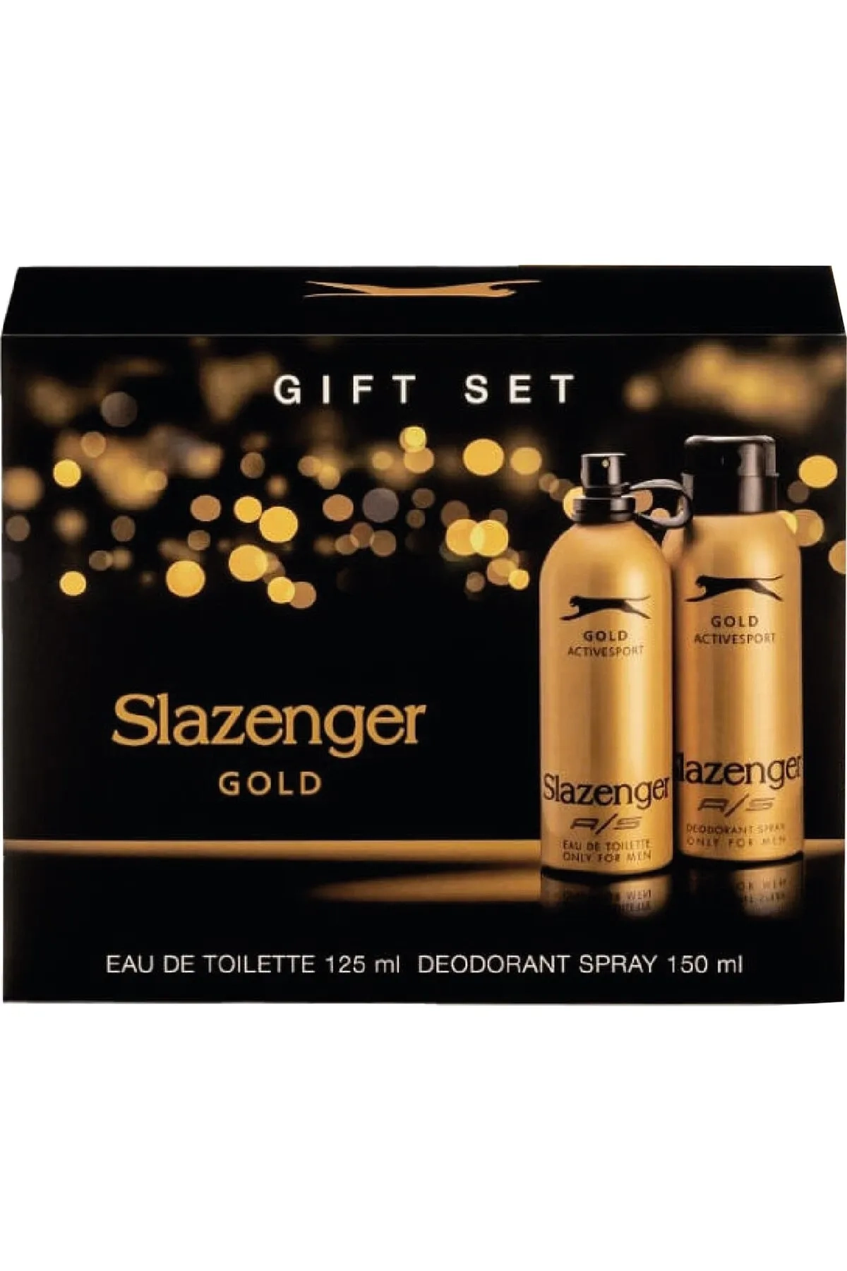 Slazenger Active Sport Gold Erkek Parfüm Edt 125 ml Deodorant 150 ml 281833