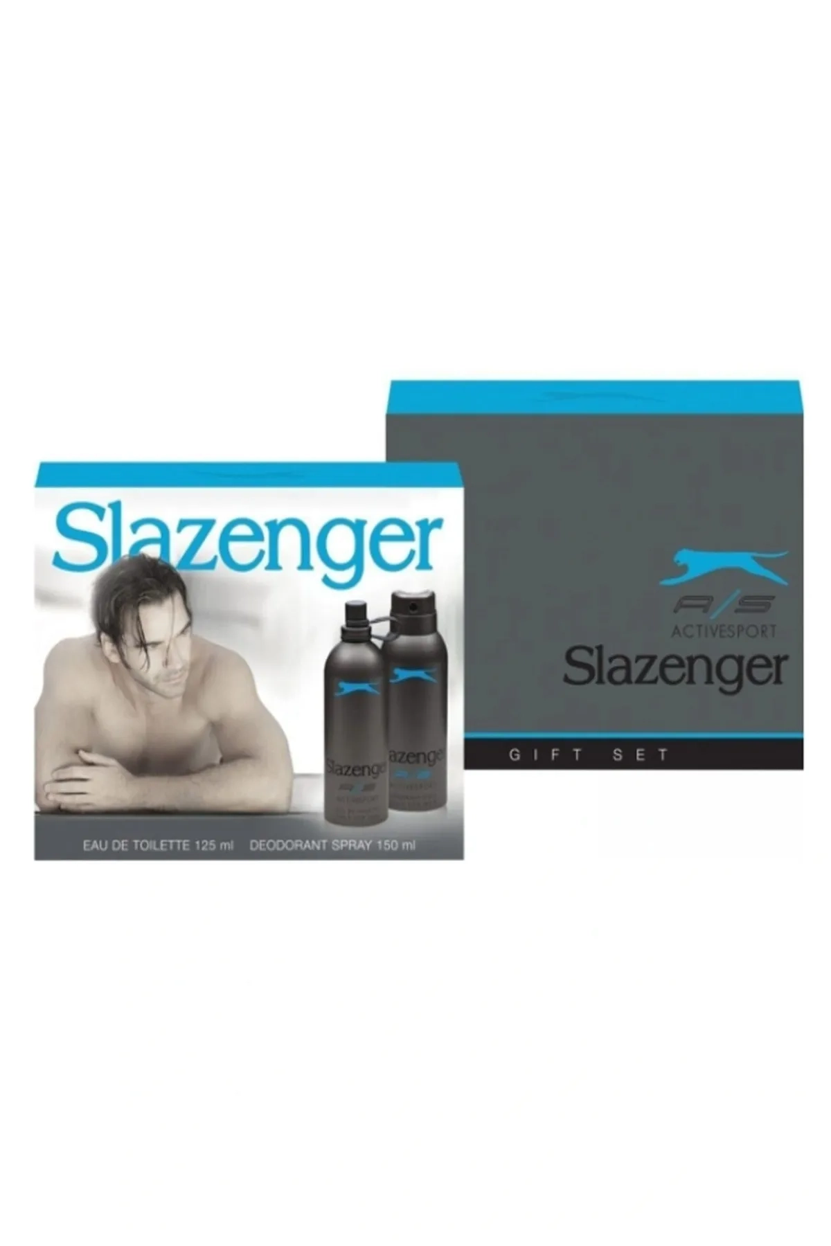 Slazenger Perfume Erkek 125 Ml Deo 150 Ml Activesport Mavi 281831