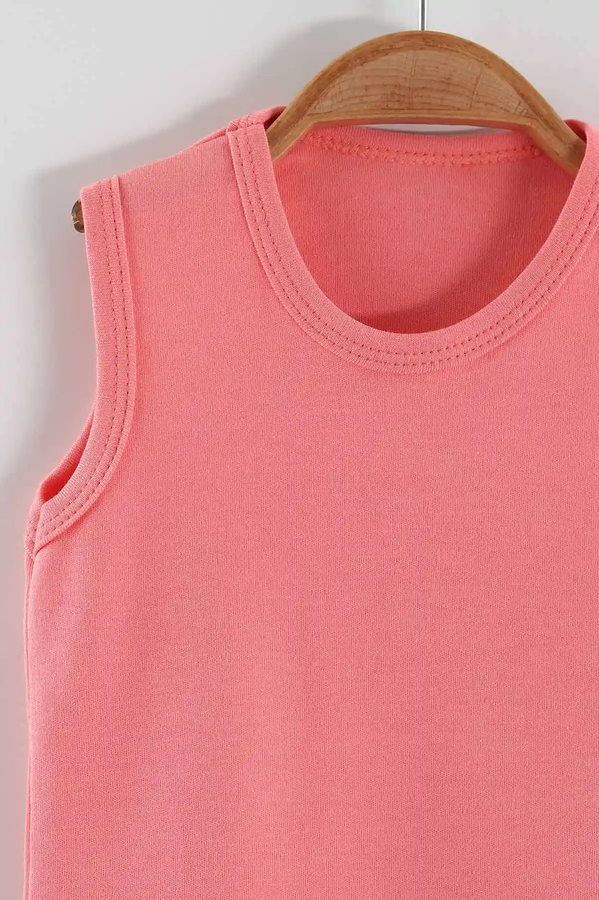 Somon ( 1-3 Yaş ) Sıfır Kol Düz Bebek&Çocuk Çıtçıtlı Badi 467333