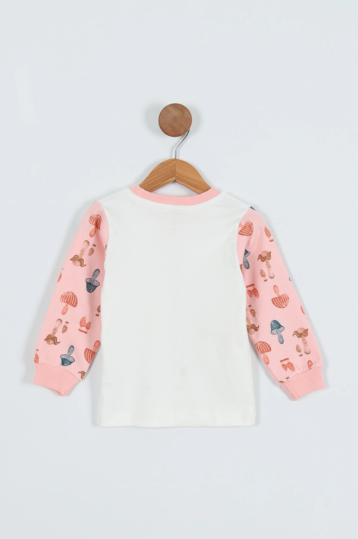 Somon (1-9 Yaş) Baskılı Kız Çocuk Sweat 275794