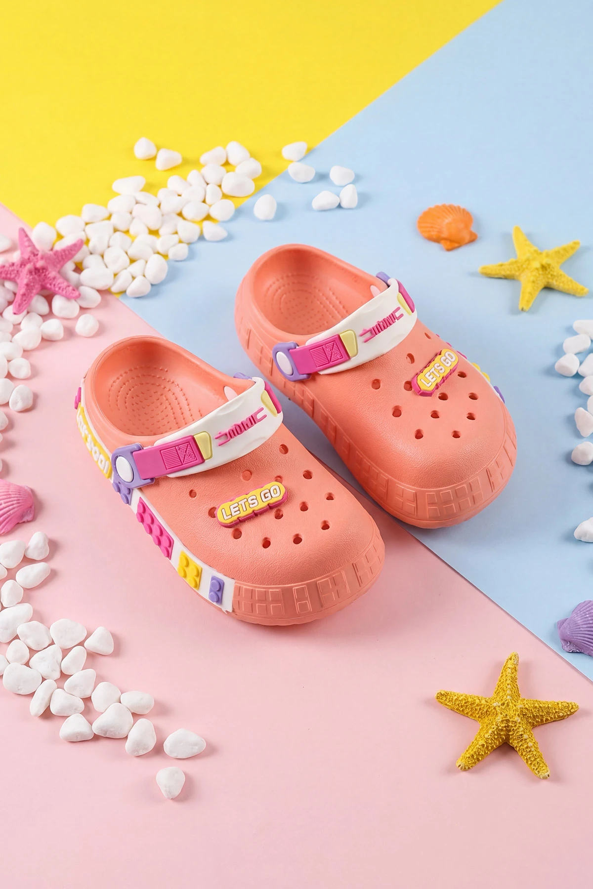 Somon ( 31 - 35 ) Figürlü Kız Çocuk Sandalet 462456