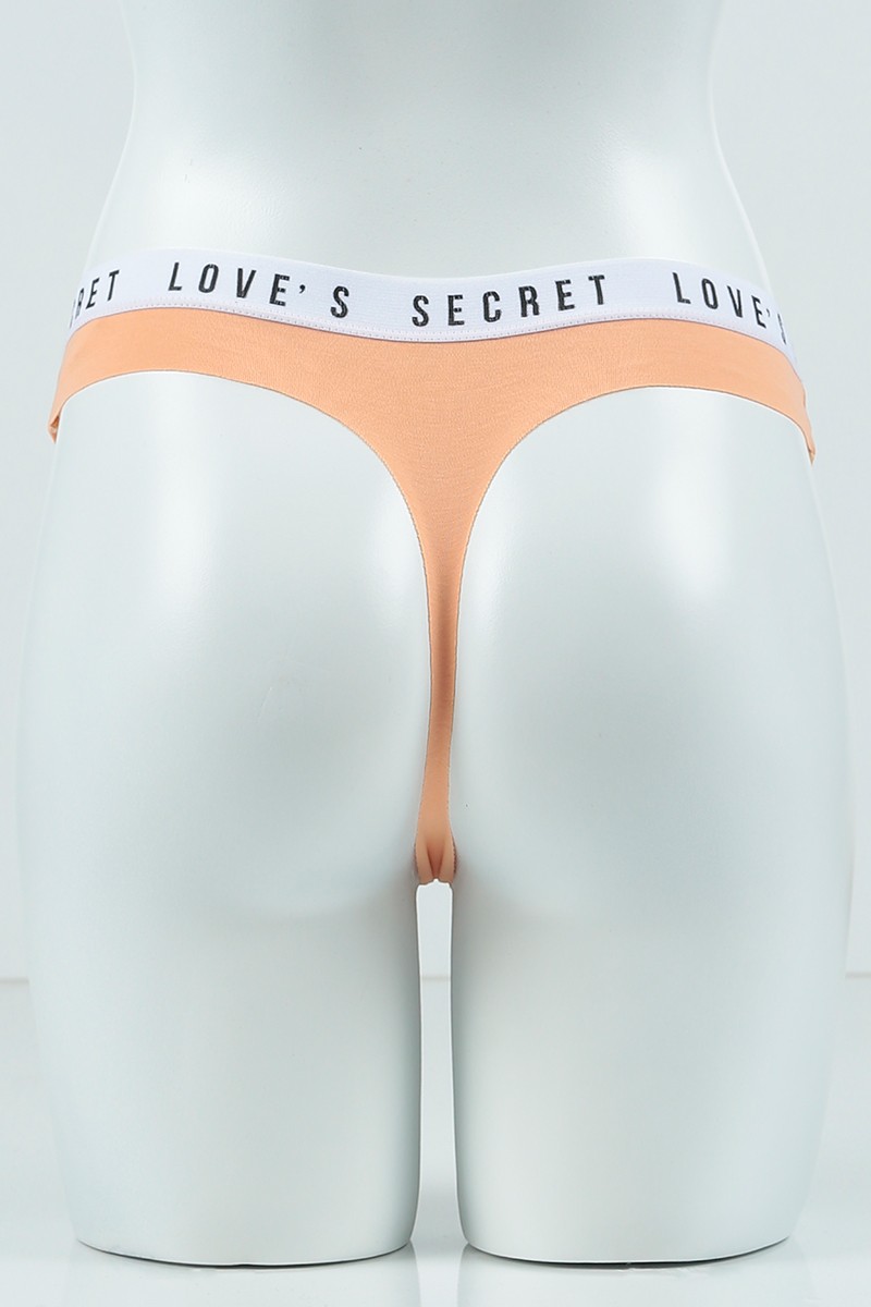 Somon 3908 Tanga Pamuk Lazer Bel Spor Lastikli Külot 99847