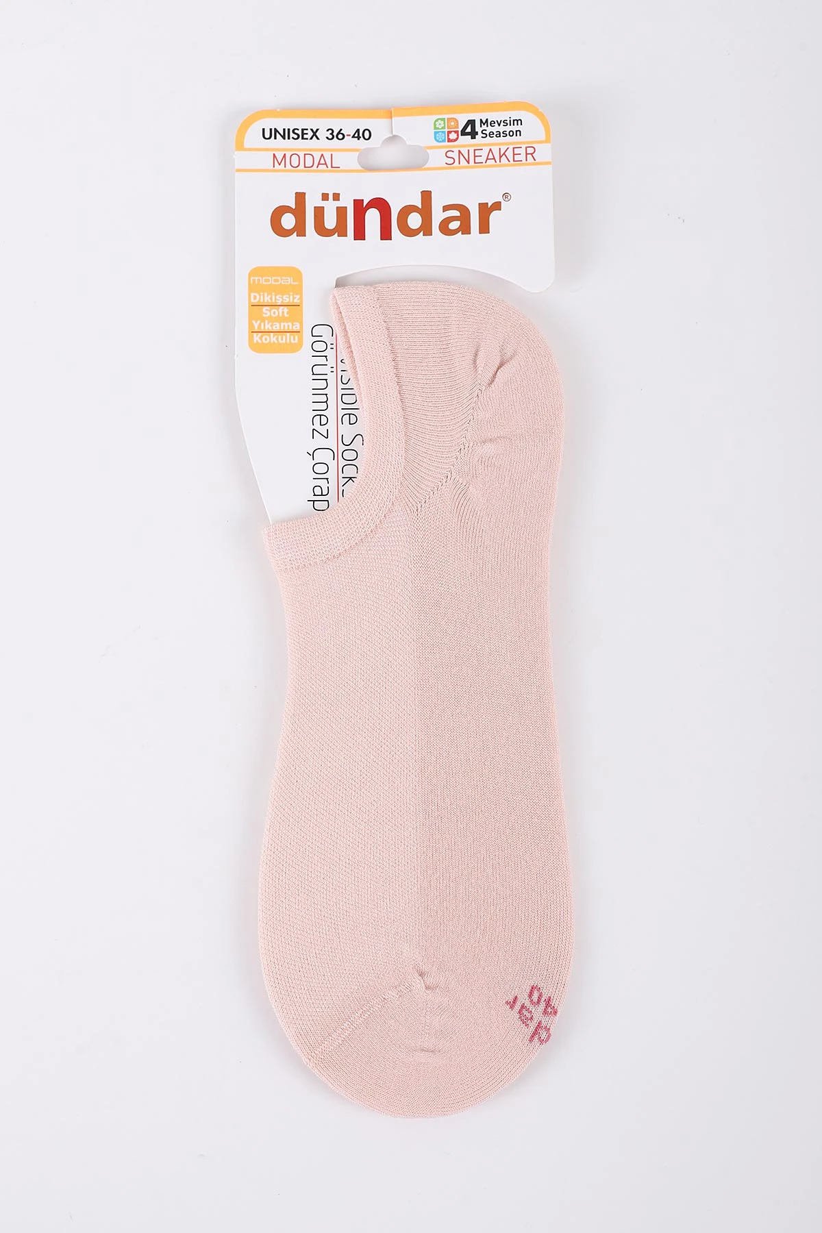 Somon Dört Mevsim Kadın Modal Sneaker Çorap 36-40 422992