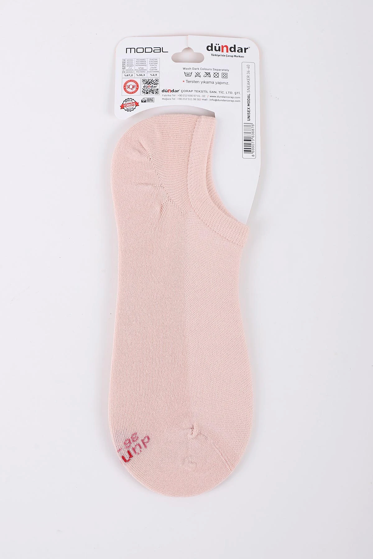 Somon Dört Mevsim Kadın Modal Sneaker Çorap 36-40 422992