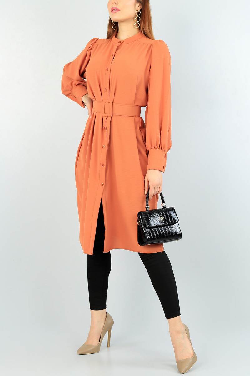 Somon Kemerli Aerobin Kumaş Tunik 60990
