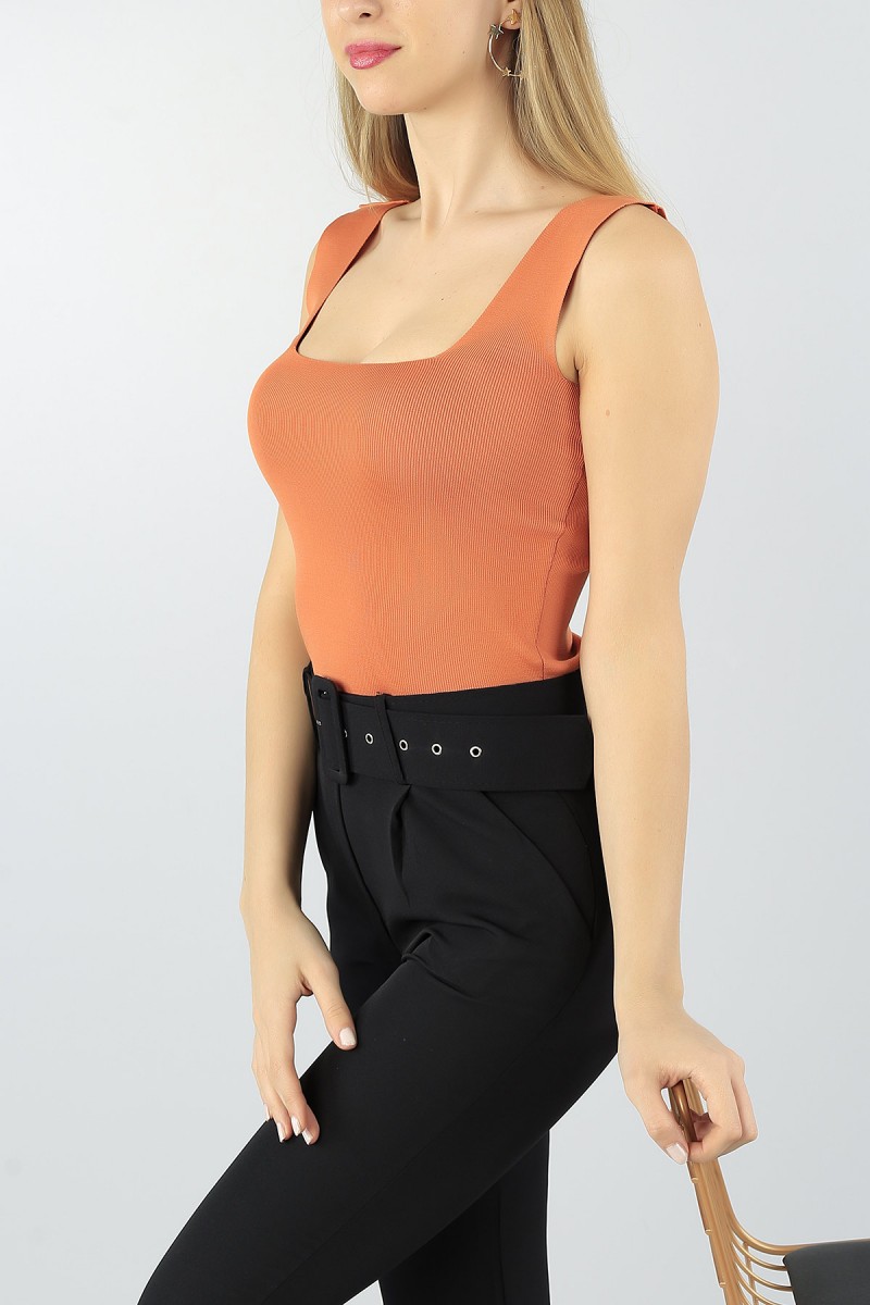 Somon Likralı Bayan Triko Atlet 56066