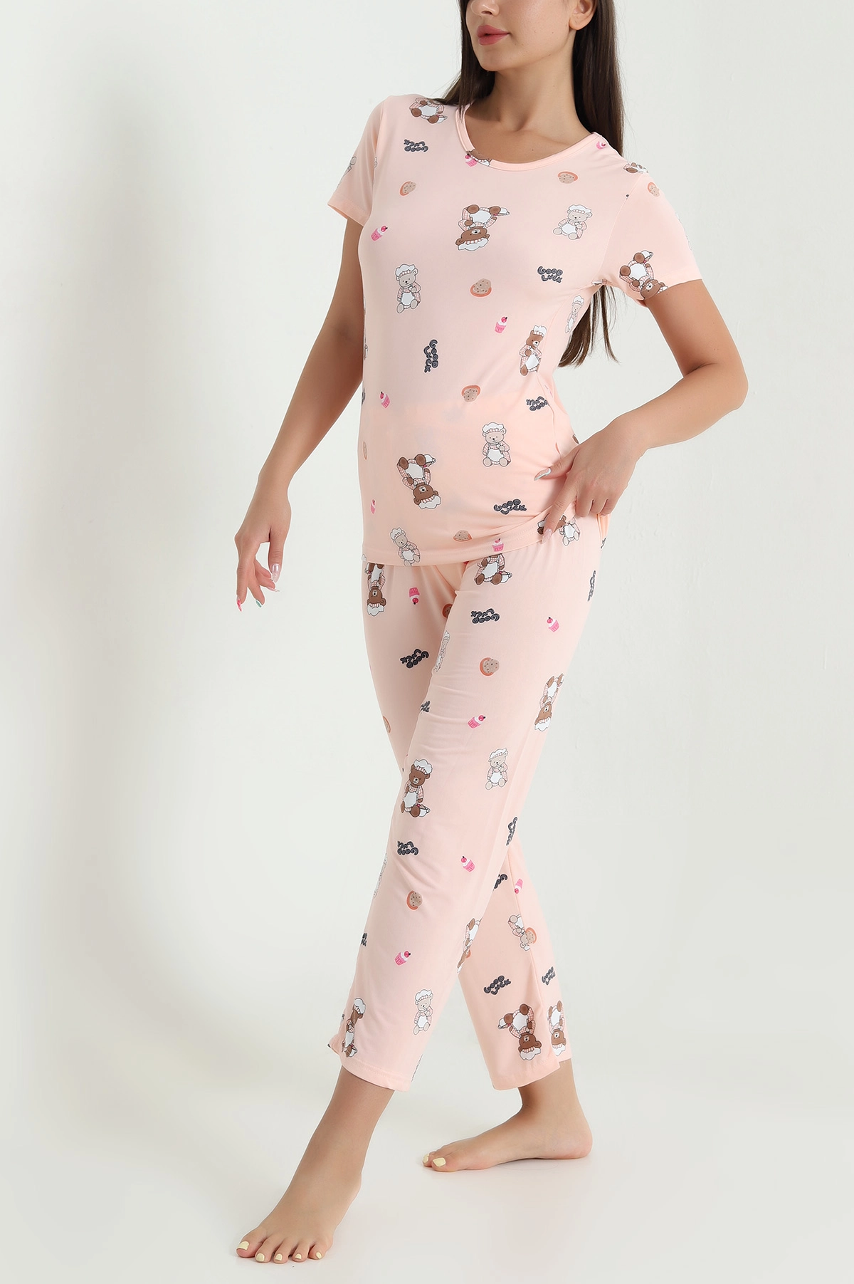 Somon Milan Kadın Pijama Takımı 466496