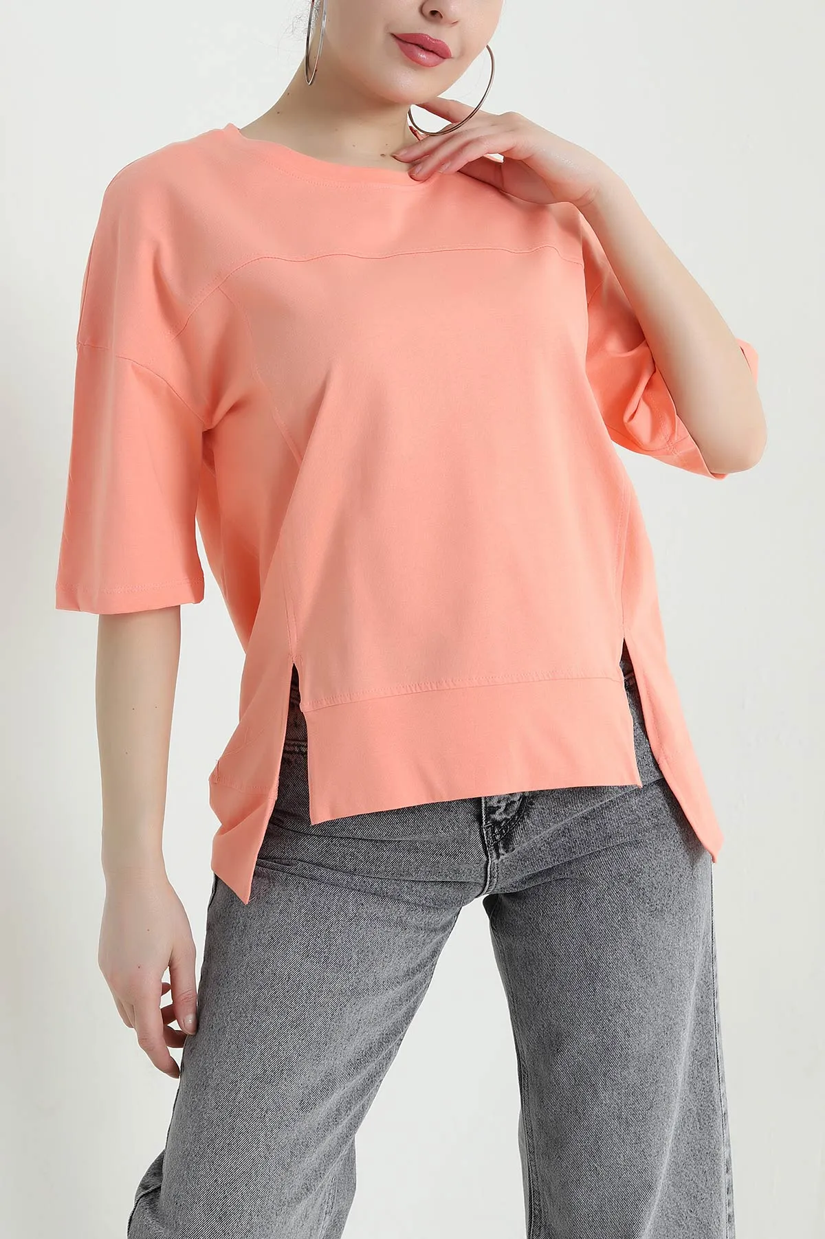 Somon Süprem Oversize Kadın Tişört 437870