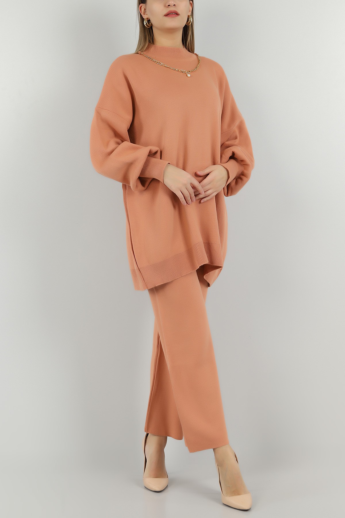 Somon Tunik Pantolon Triko İkili Takım 147141