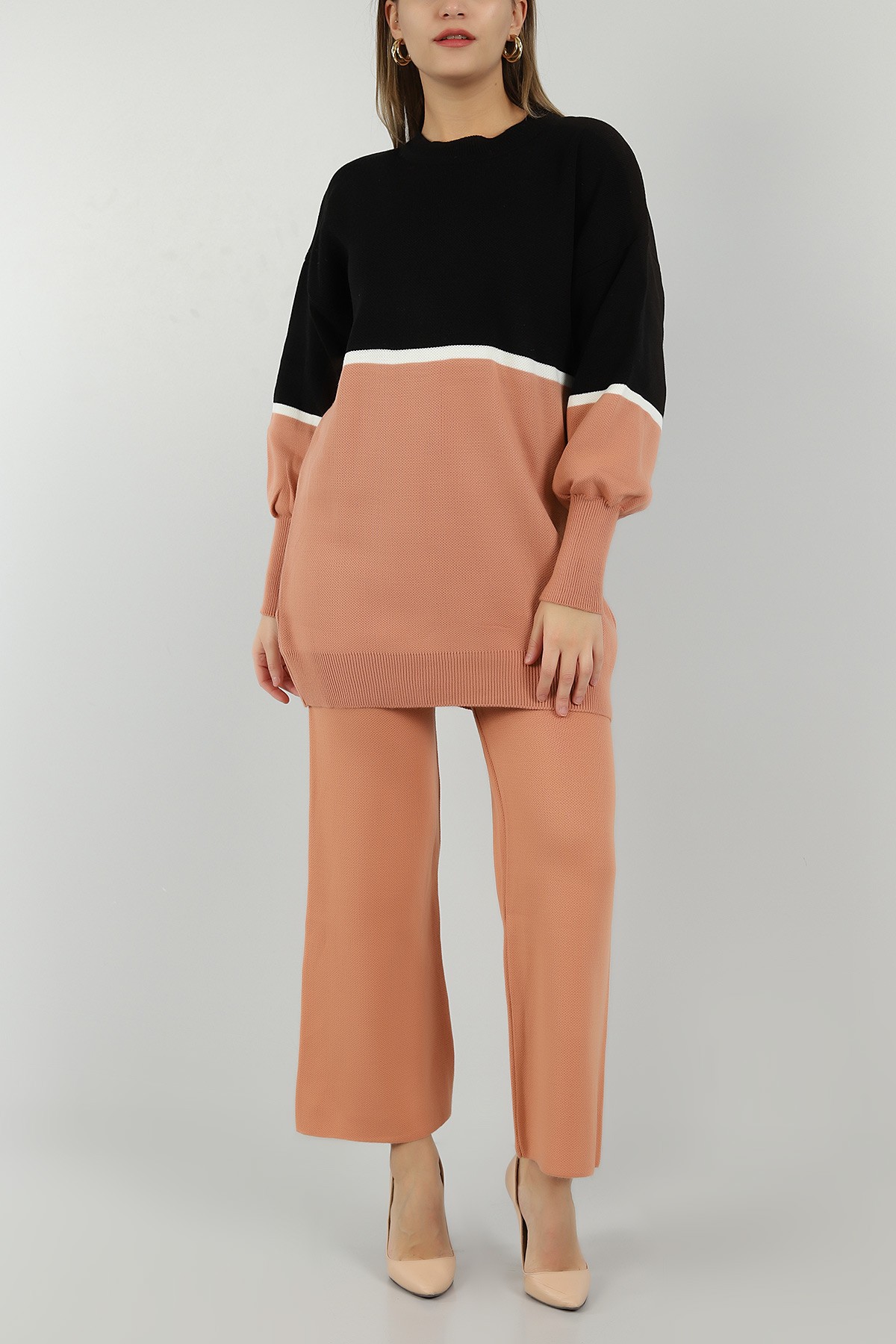 Somon Tunik Pantolon Triko İkili Takım 147162