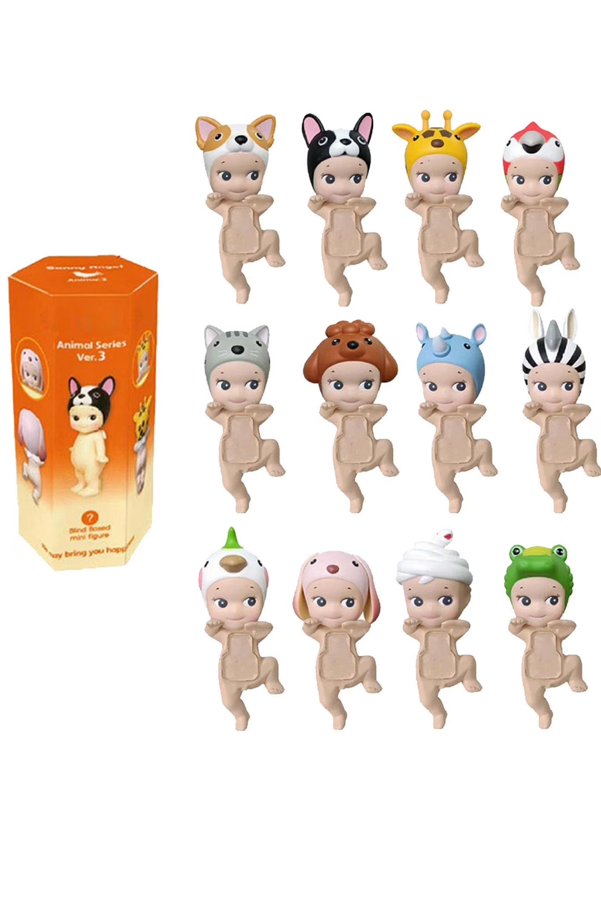 Sonny Angel Animal Series Ver.3 Decorative Mini Figür Sürpriz