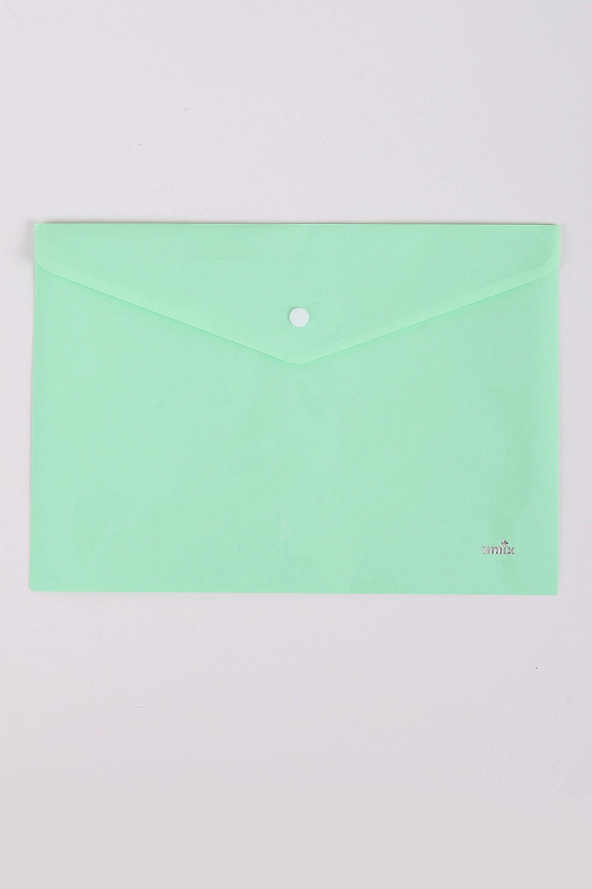 Su Yeşili 23x32 Cm Soft Şeffaf Çıtçıtlı Dosya 387439