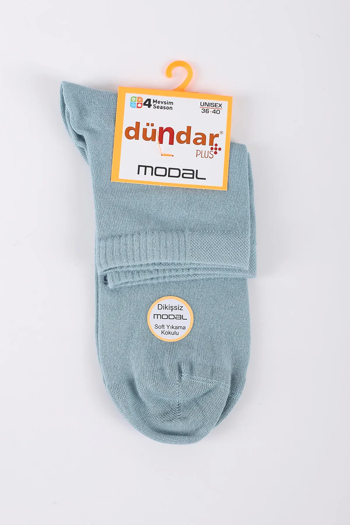 Su Yeşili Dört Mevsim Kadın Modal Konç Çorap 36-40 422976