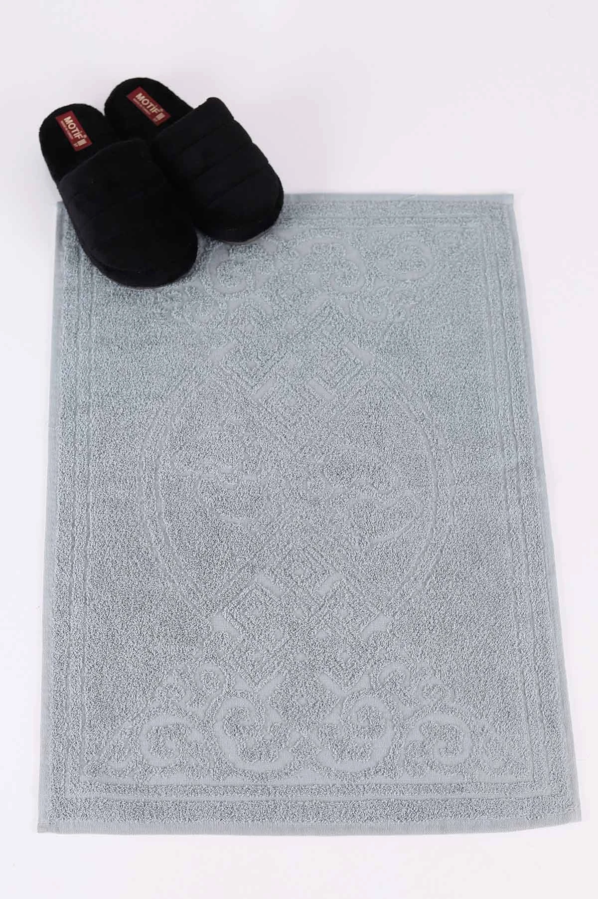 Bebe mavisi Duru 50x70 Desenli Ayak Havlusu 226165