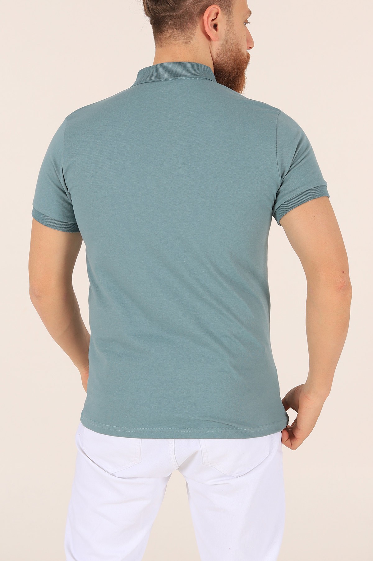 Polo Yaka Dügmeli Erkek Tişört 171496