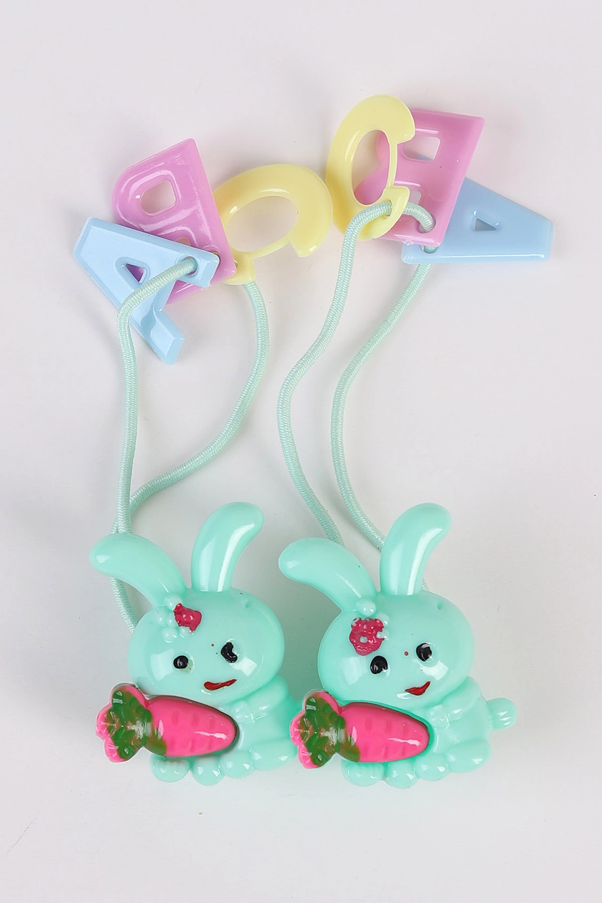 Su Yeşili Tavşan Model Çocuk Toka Seti 486296
