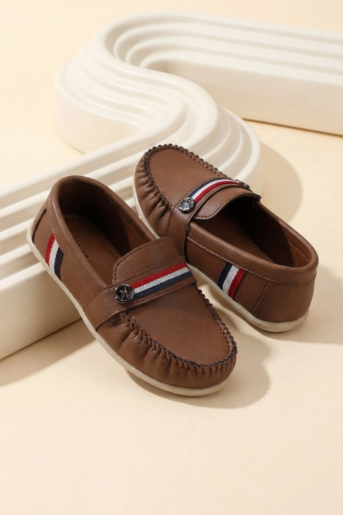 Taba ( 31 - 36 ) Erkek Çocuk Loafer Ayakkabı 463223