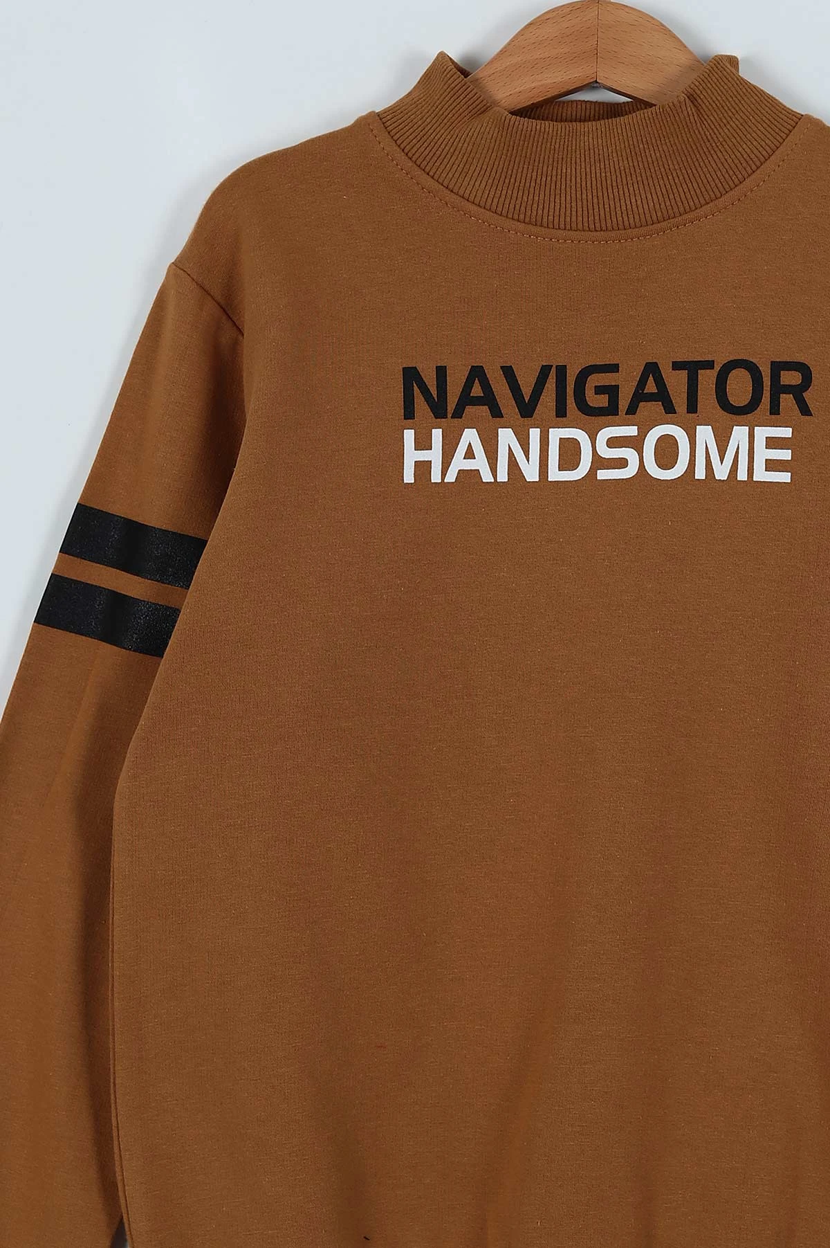 Taba (9-12 Yaş) Navigatör Baskılı Balıkçı Yaka Erkek Çocuk Sweat 236409