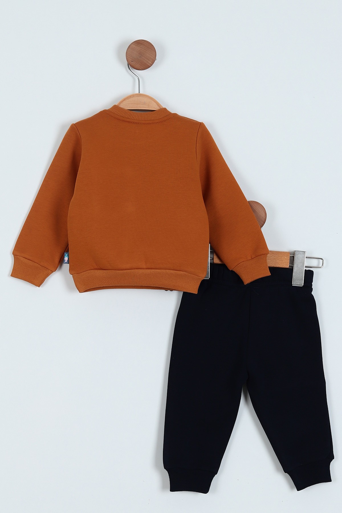 Taba (9-24 Ay) Baskılı 3 İp Şardonlu Erkek Bebe Takım 226015